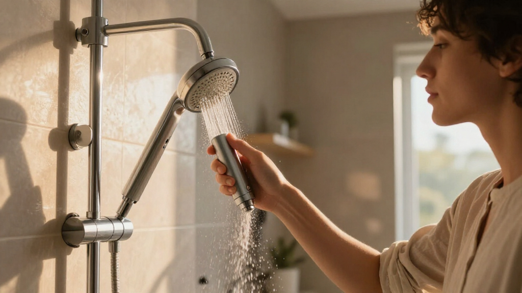 water saving showerheads
