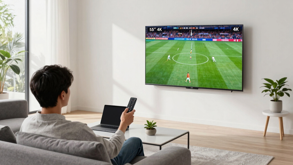 4K smart TVs for sports