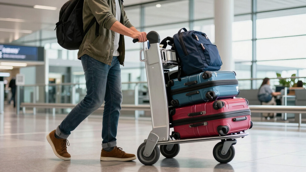 portable luggage cart