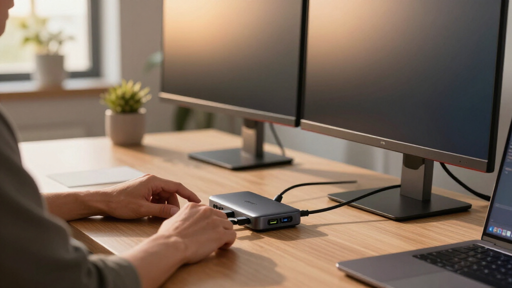 usbc docking stations with dual 4k