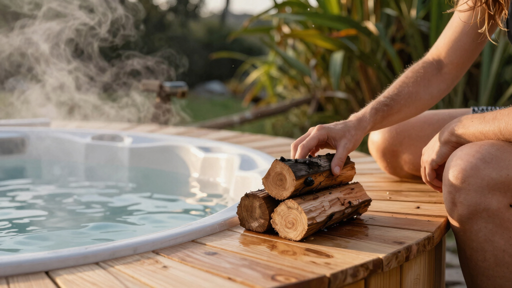 best cedar hot tub wood fired premium