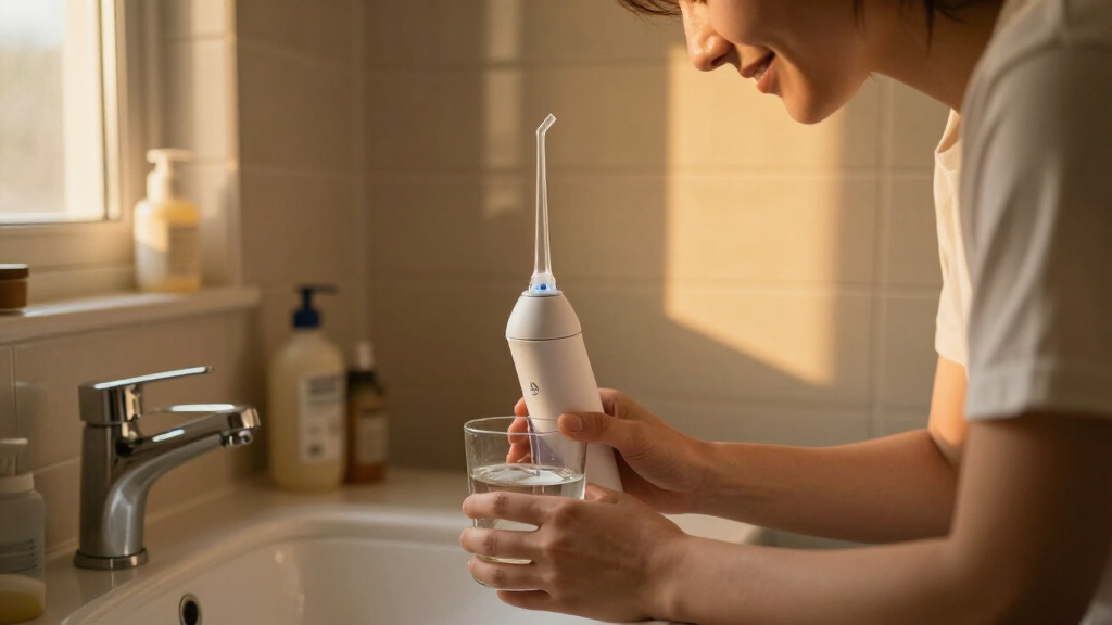 best ADA-style countertop water flossers