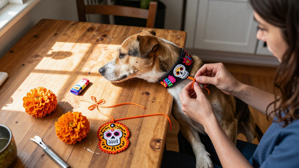 best Día de los Muertos dog collars