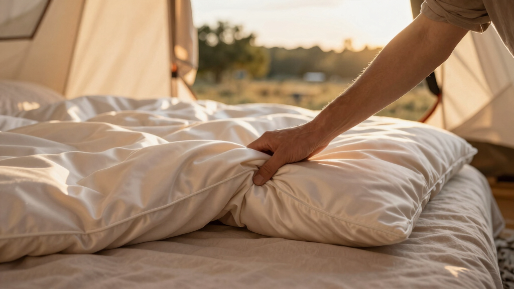 Luxury duvet insert lightweight