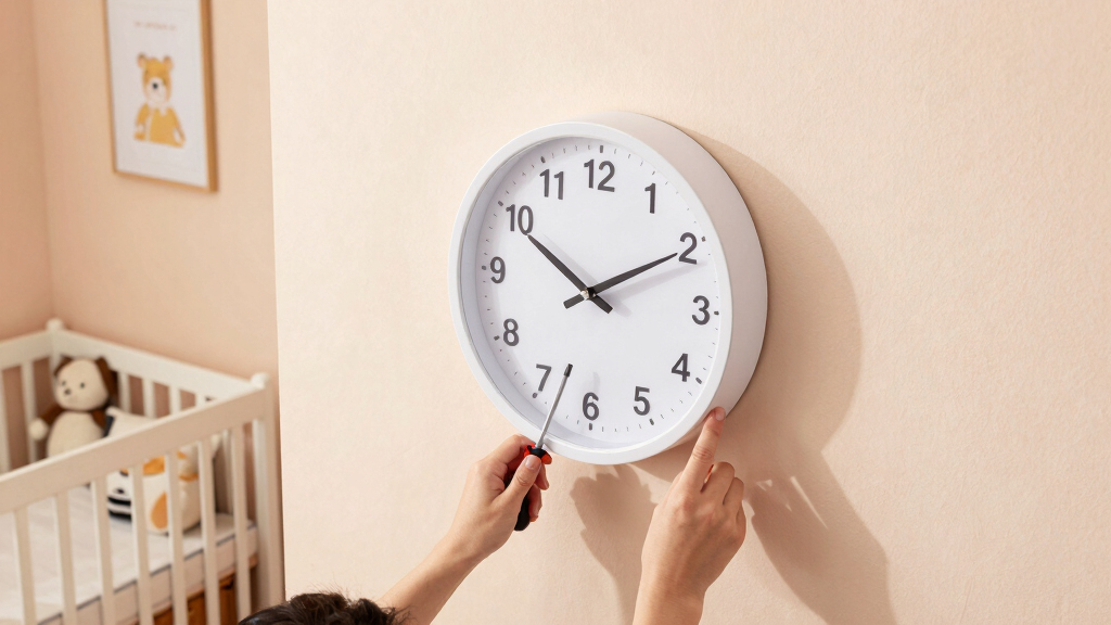 best nursery wall clocks