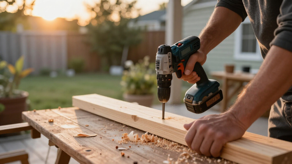 cordless electric woodworking drills