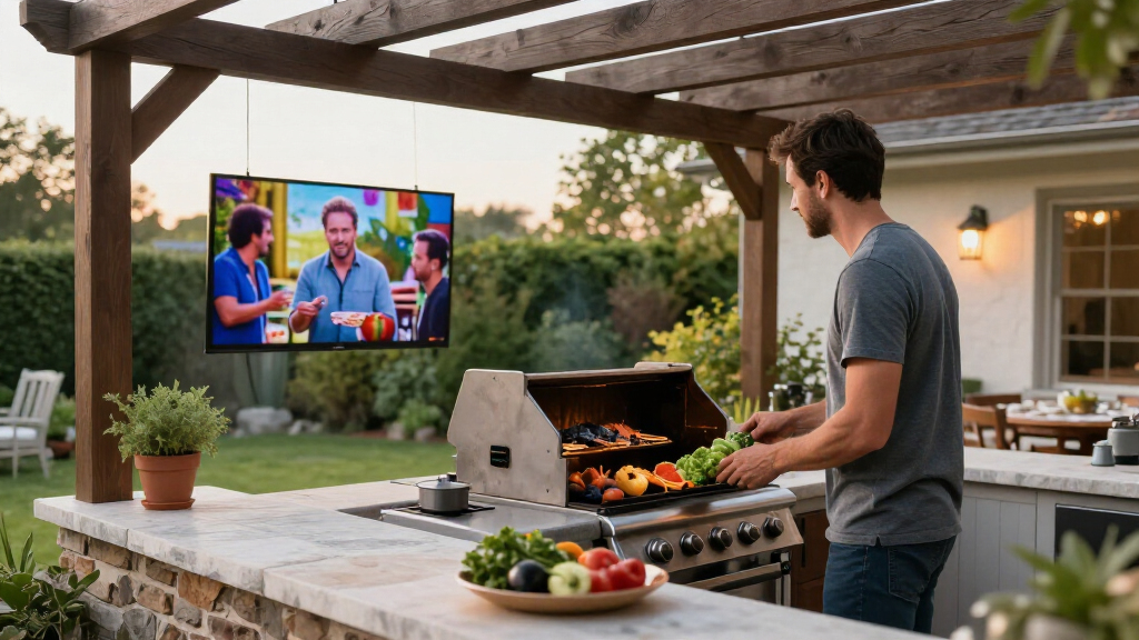 outdoor tv enclosure