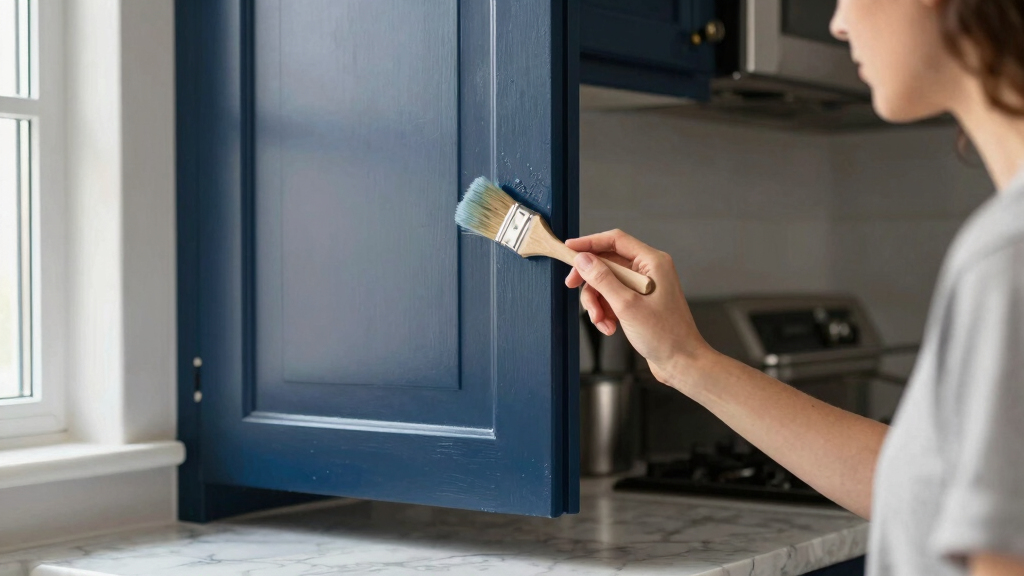 best blue cabinet paints
