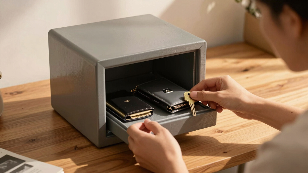 best desktop safe for storing security keys and wallets