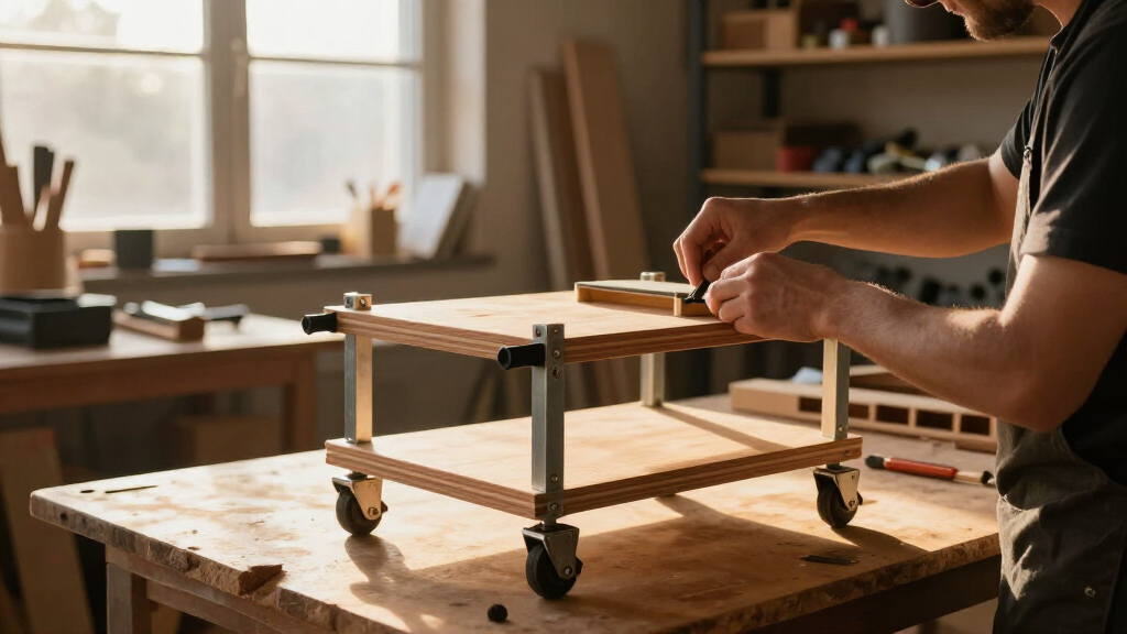 mobile clamp carts diy