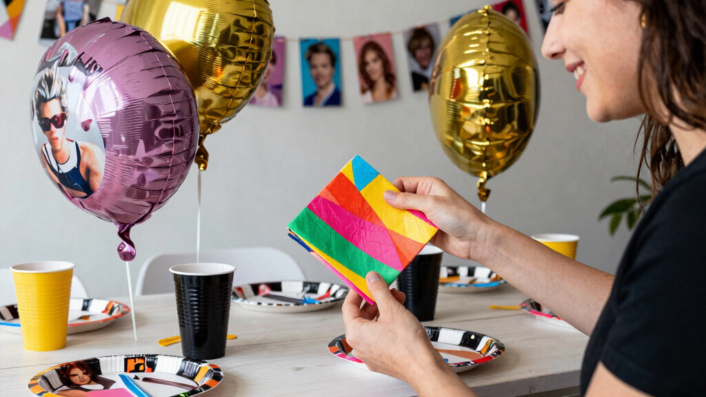 celebrity-themed party supplies
