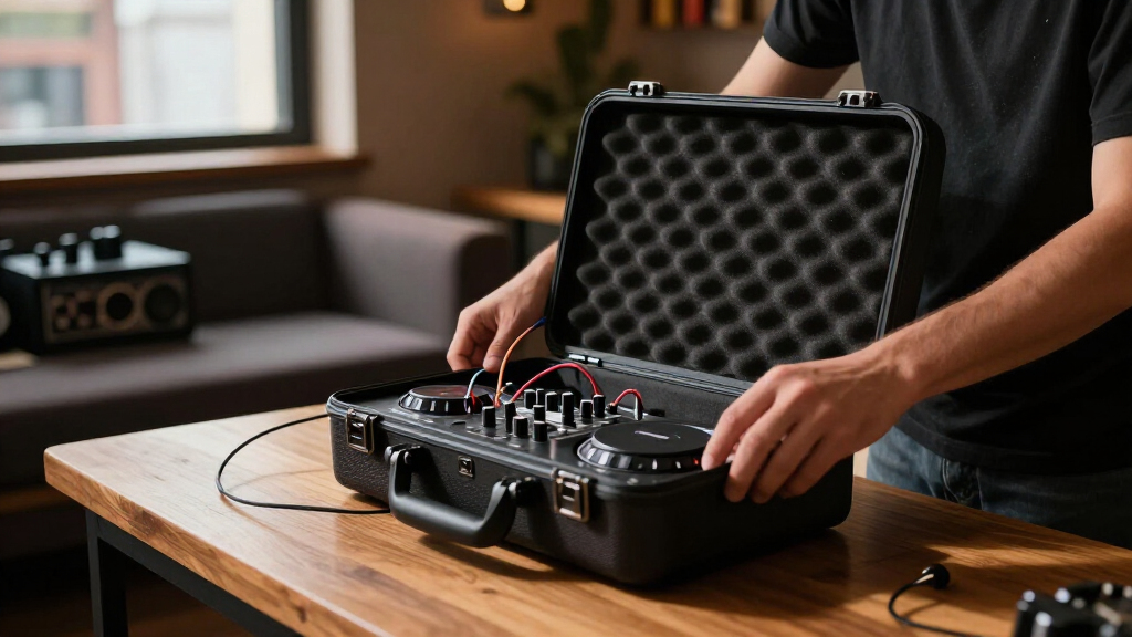 compact DJ controller cases