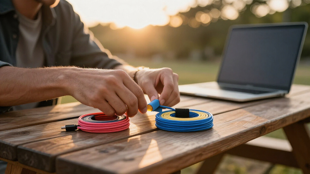 velcro cable tie rolls