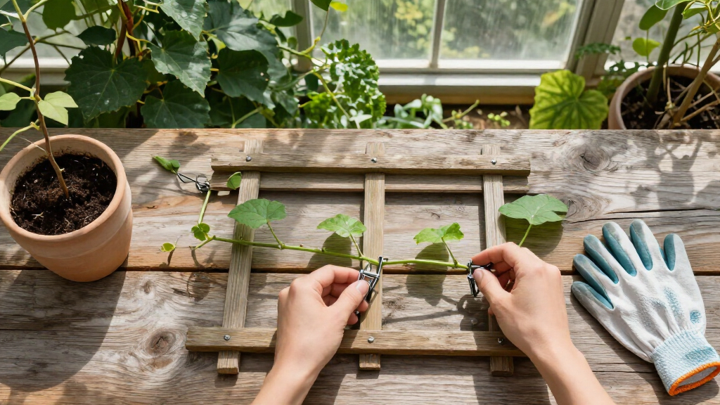 plant clips for trellis