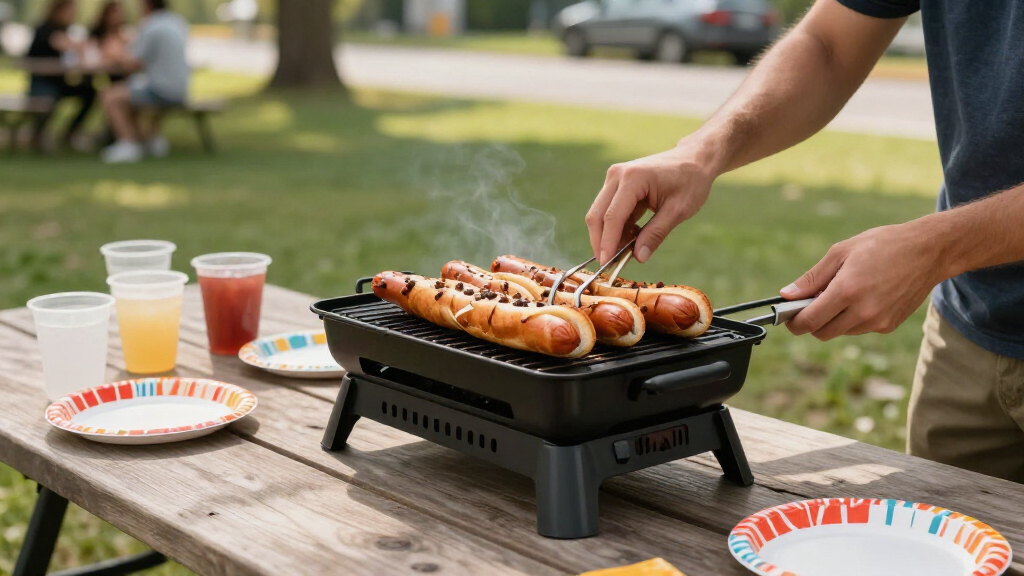 portable tailgating grills