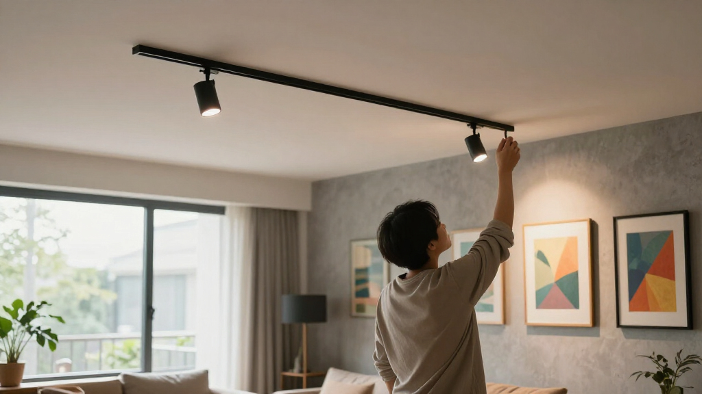 gallery track lighting systems for home displays