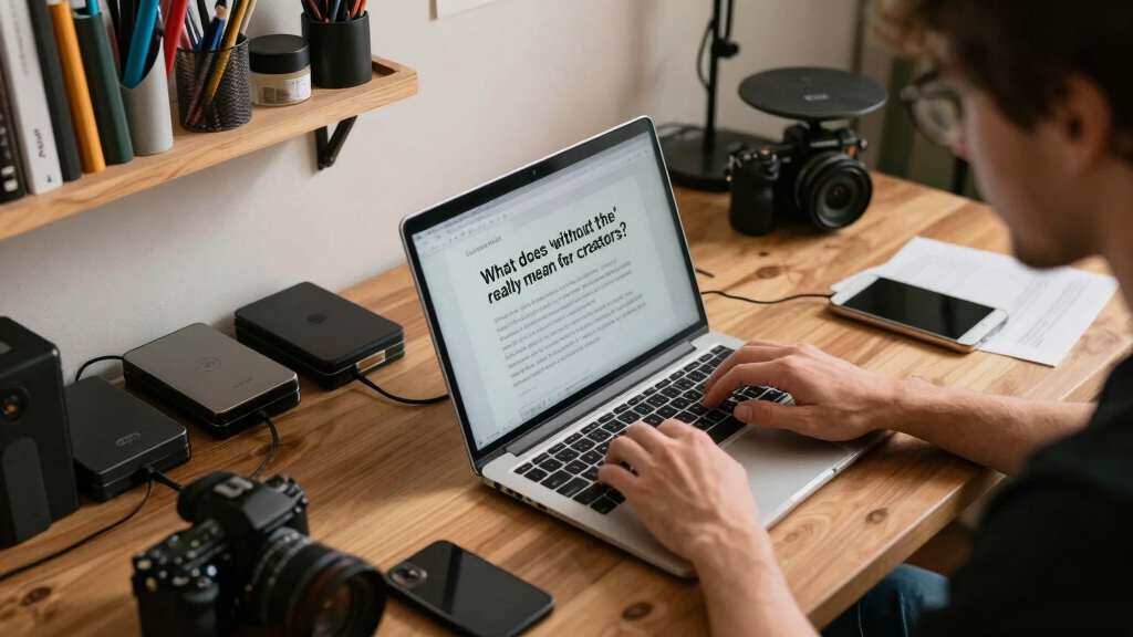 What does ‘without the cloud’ really mean for creators?