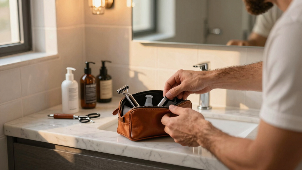 men's grooming kits
