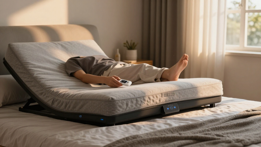 smart adjustable beds with lumbar support