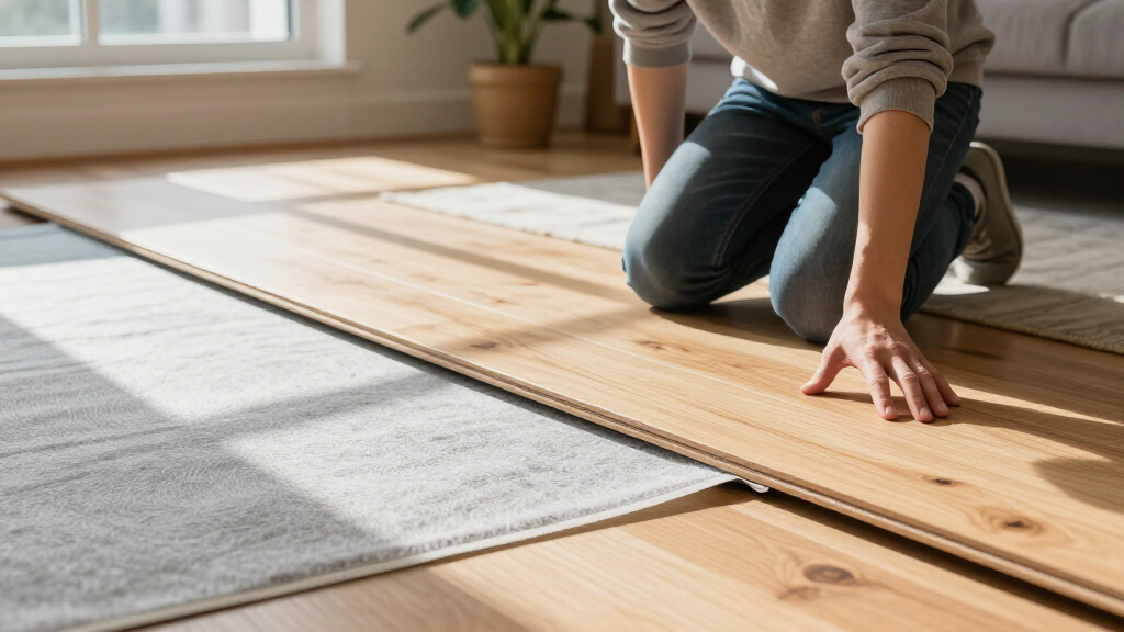 radiant heat safe underlay