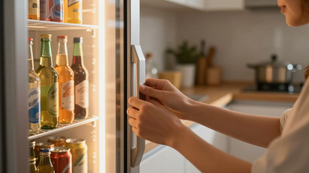 best glass door beverage fridge