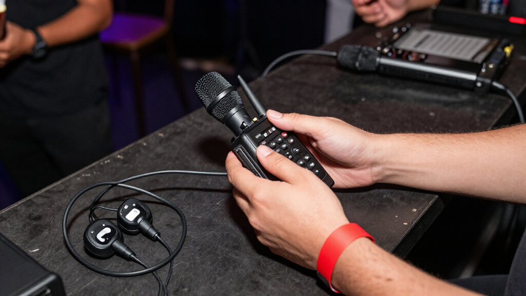 wireless microphone systems for singers