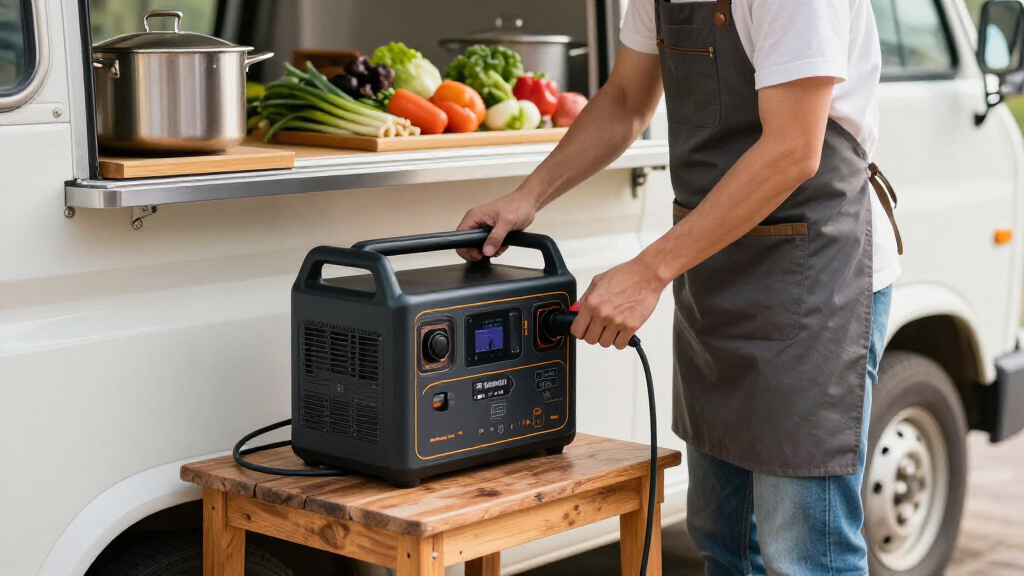 best 3000Wh power station for food truck