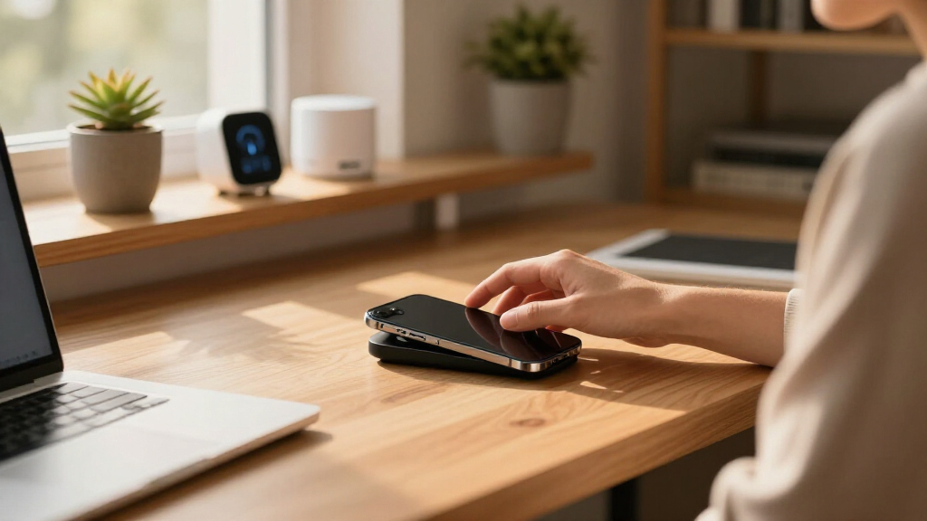 wireless charging stations for desks