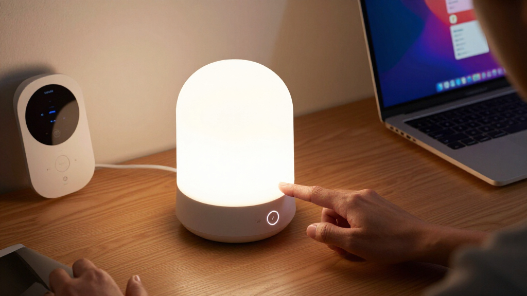 smart home learning lamps