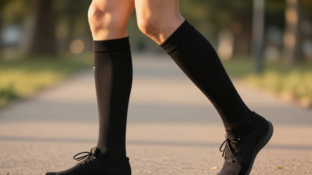 compression running socks