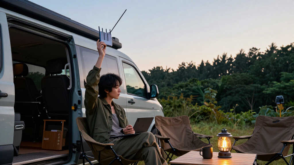mesh wifi system for rv and camper