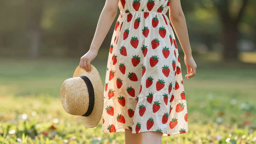 best strawberry print apparel