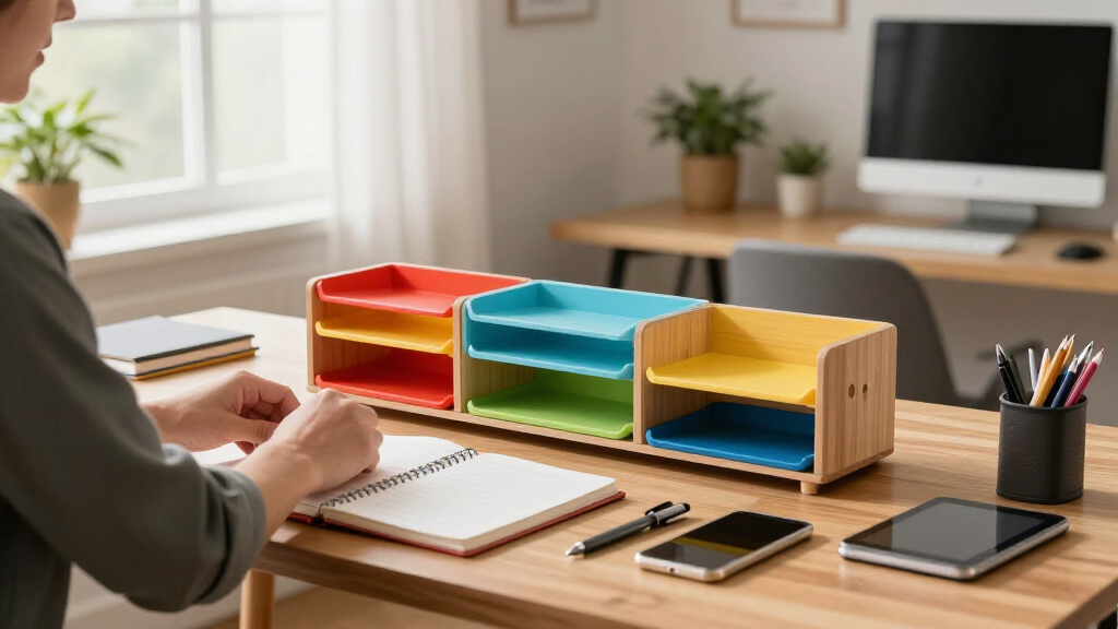 multi-functional desk organizers