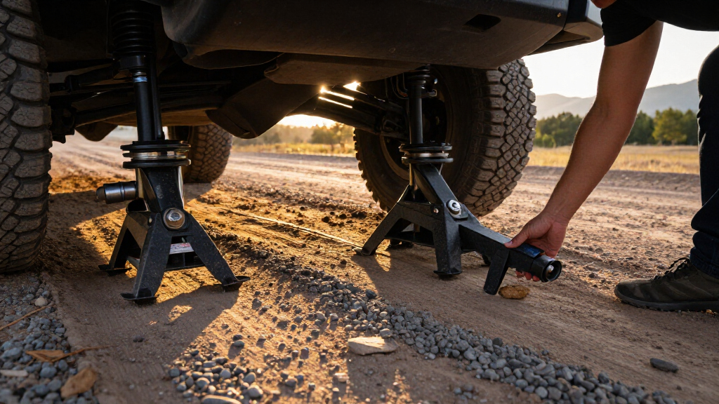 best jack stands heavy duty for off-grid road trips