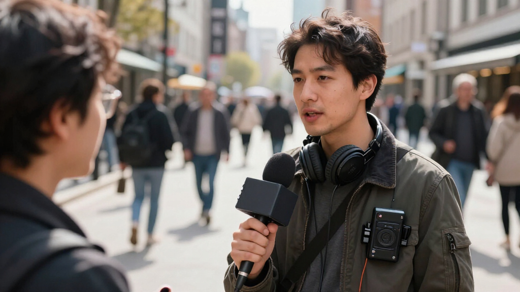 news reporter microphone kits