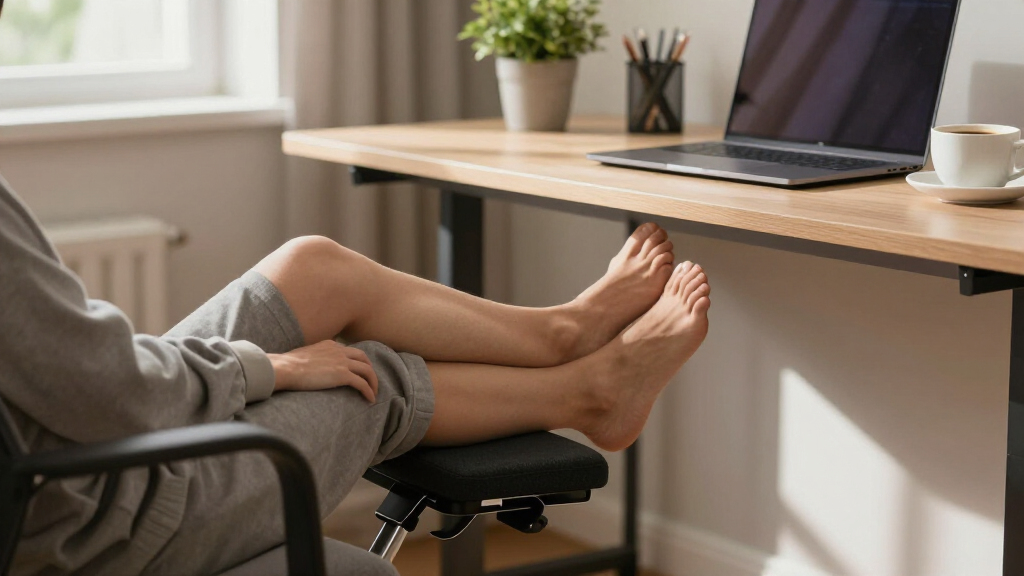 adjustable underdesk footrests