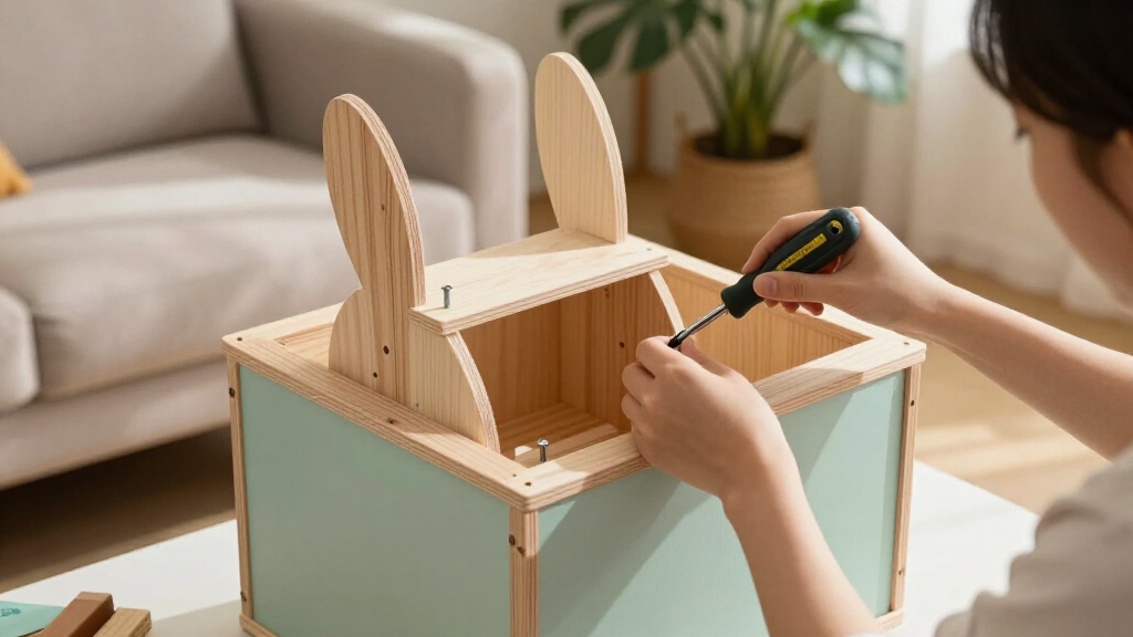 best rabbit litter box enclosure furniture