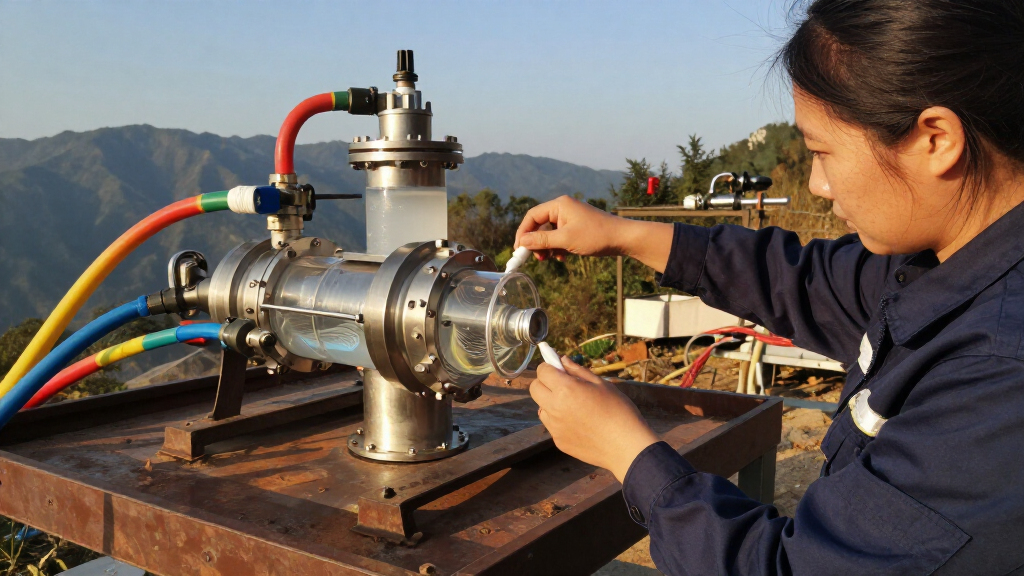 inline static mixer for chemical injection