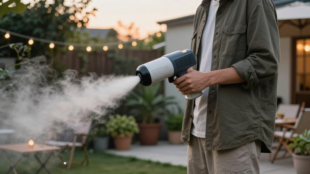 portable fog machine battery powered