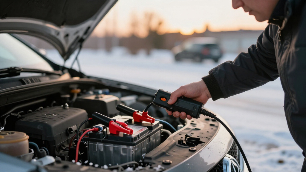 portable car battery charger winter ready