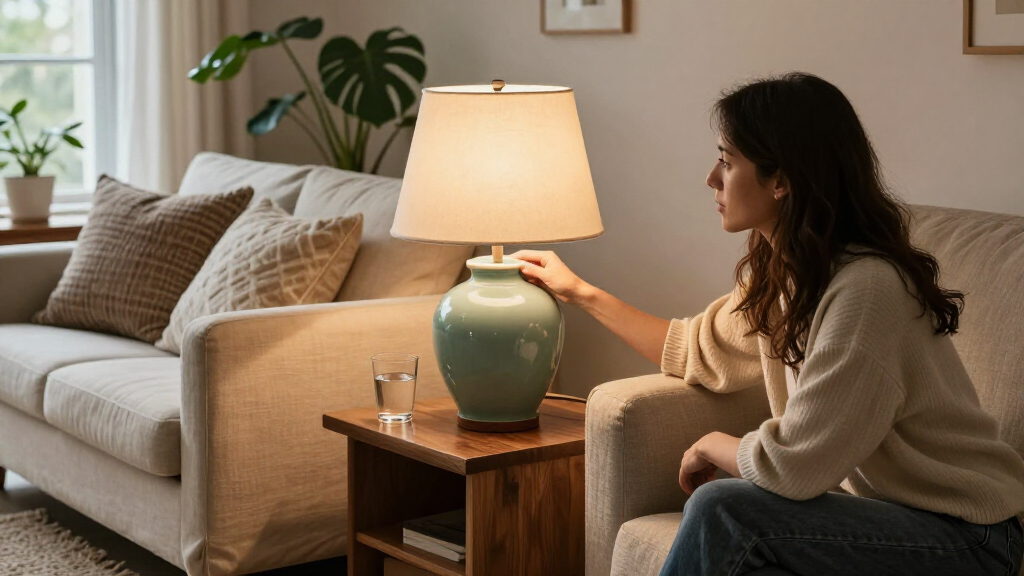ceramic table lamps for living rooms