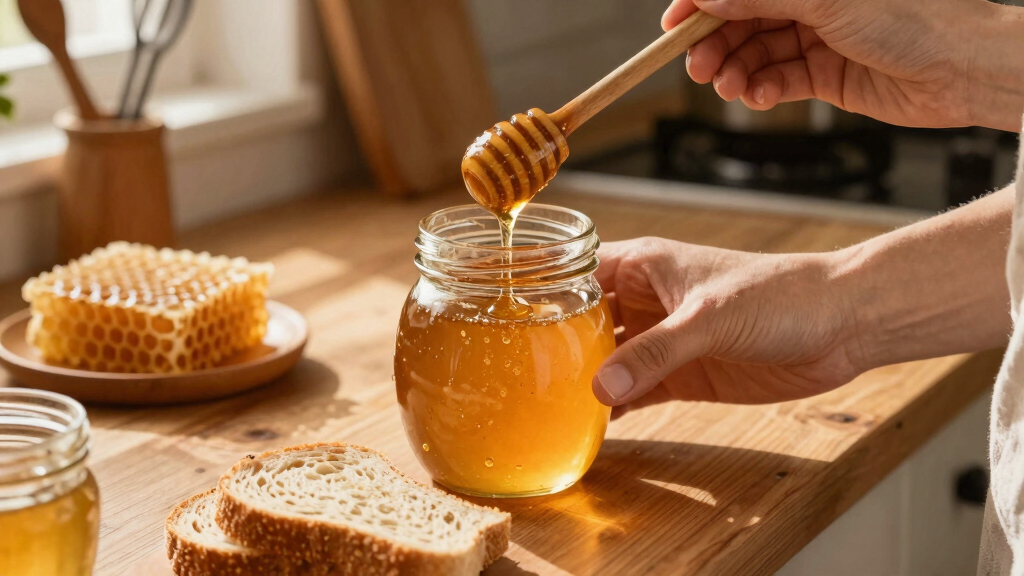 honey recipe jars