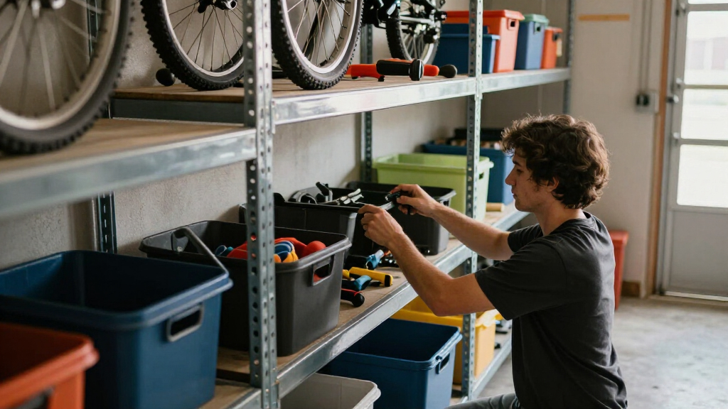 boltless steel shelving for garage