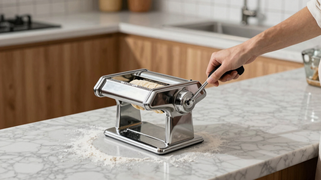 Best Hand Crank Pasta Maker Stainless Steel