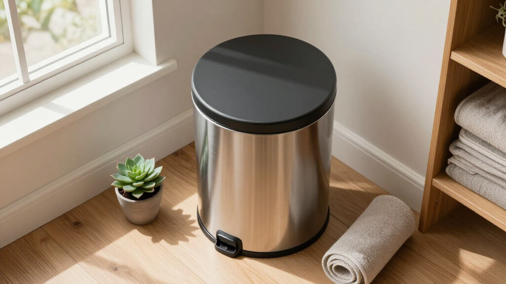 best stylish trash cans for small spaces