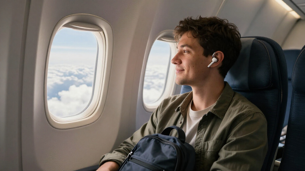 noise cancelling earbuds for flying
