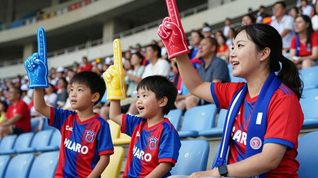 soccer fan apparel for families
