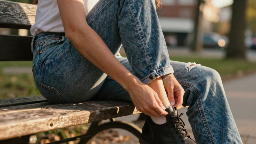 best lived-in Levi's jeans