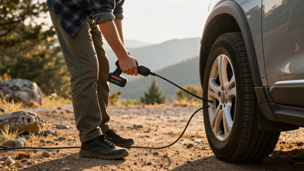 best cordless tire inflator for emergency road trips