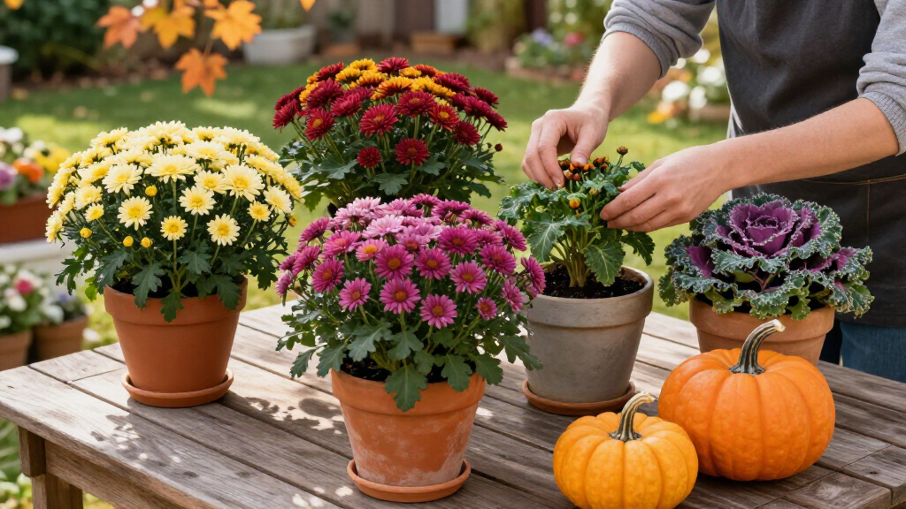 best fall container plants